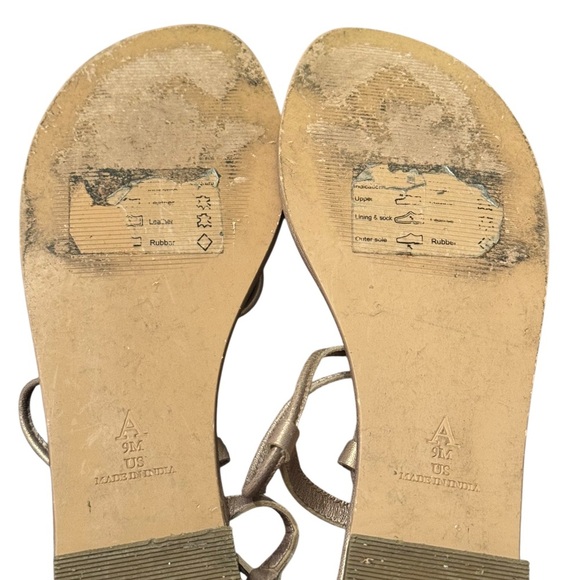 Anthropologie Day-dream Strappy Open-toe Sandals - Picture 6 of 9